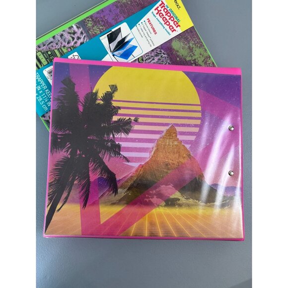 Vintage Mead Trapper Keepers school‎ binders folders NWT tiger mountain - Picture 7 of 12